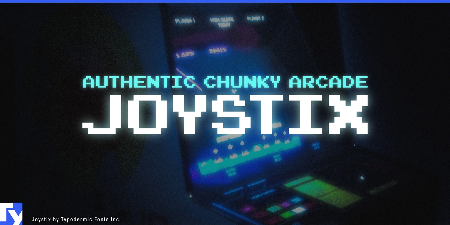 Шрифт Joystix